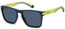 Gafas de Sol - Polaroid - PLD 2139/S - FLL (C3) MATTE BLUE // GREY POLARIZED