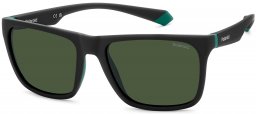Gafas de Sol - Polaroid - PLD 2141/S - 3OL (UC) MATTE BLACK // GREEN POLARIZED