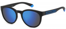 Gafas de Sol - Polaroid - PLD 2150/S - OY4 (5X) BLACK AZURE // GREY BLUE MIRROR POLARIZED