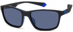 Gafas de Sol - Polaroid - PLD 2153/S - 0VK (C3) MATTE BLACK BLUE // BLUE POLARIZED