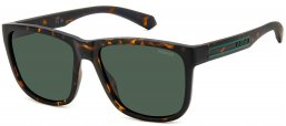 Gafas de Sol - Polaroid - PLD 2155/S - HGC (UC) MATTE BROWN // GREEN POLARIZED