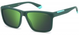 Gafas de Sol - Polaroid - PLD 2164/S - 2ML (5Z) MATTE TEAL BLUE // GREY MIRROR GREEN POLARIZED