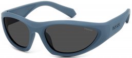 Gafas de Sol - Polaroid - PLD 2165/S - FLL (M9) MATTE BLUE // GREY POLARIZED