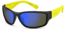 Gafas de Sol - Polaroid - PLD 2166/ATP/S - 71C (5X) BLACK YELLOW // BLUE MIRROR POLARIZED