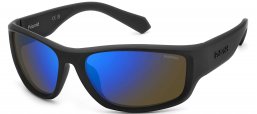 Gafas de Sol - Polaroid - PLD 2166/S - 0VK (5X) MATTE BLACK // BLUE MIRROR POLARIZED