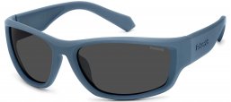 Gafas de Sol - Polaroid - PLD 2166/S - FLL (M9) MATTE BLUE // GREY POLARIZED