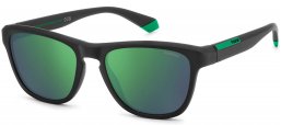 Gafas de Sol - Polaroid - PLD 2168/S - 3OL (5Z) MATTE BLACK // GREY MIRROR GREEN POLARIZED