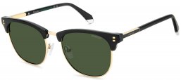 Gafas de Sol - Polaroid - PLD 4196/S/X - 2M2 (UC) BLACK GOLD // GREEN POLARIZED