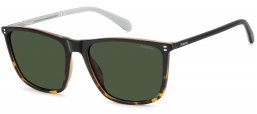 Gafas de Sol - Polaroid - PLD 4210/S/X - WR7 (UC) BLACK HAVANA // GREEN POLARIZED