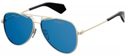 Gafas de Sol - Polaroid - PLD 6048/S/X - 3YG (C3) LIGHT GOLD // BLUE POLARIZED