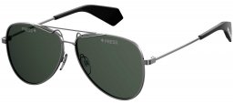 Gafas de Sol - Polaroid - PLD 6048/S/X - KJ1 (M9) DARK RUTHENIUM // GREY POLARIZED