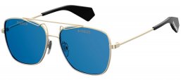 Gafas de Sol - Polaroid - PLD 6049/S/X - 3YG (C3) LIGHT GOLD // GREY POLARIZED