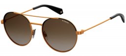 Gafas de Sol - Polaroid - PLD 6056/S - YYC (LA) BLACK GOLD BRONZE // BROWN GRADIENT POLARIZED