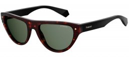 Gafas de Sol - Polaroid - PLD 6087/S/X - 086 (UC) DARK HAVANA // GREEN POLARIZED