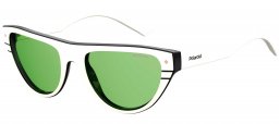 Gafas de Sol - Polaroid - PLD 6087/S/X - 0XR (UC) IVORY BLACK // GREEN POLARIZED