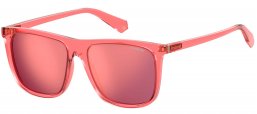 Gafas de Sol - Polaroid - PLD 6099/S - 733 (OZ) TRANSPARENT PINK // RED MIRROR POLARIZED