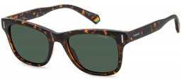 Gafas de Sol - Polaroid - PLD 6206/S - 086 (UC) DARK HAVANA // GREEN POLARIZED