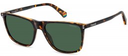 Gafas de Sol - Polaroid - PLD 6232/S - 086 (UC) DARK HAVANA // GREEN POLARIZED