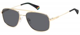 Gafas de Sol - Polaroid - PLD 6235/S/X - 2F7 (M9) ANTIQUE GOLD // GREY POLARIZED