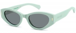 Gafas de Sol - Polaroid - PLD 6243/S/X - 1ED (M9) GREEN // GREY POLARIZED