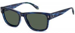 Gafas de Sol - Polaroid - PLD 6252/S/X - IPR (UC) HAVANA BLUE // GREEN POLARIZED