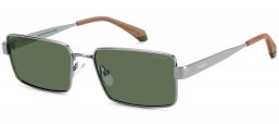 Gafas de Sol - Polaroid - PLD 6255/S/X - 6LB (UC) RUTHENIUM // GREEN POLARIZED