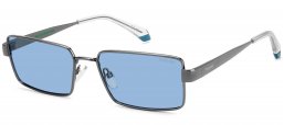Gafas de Sol - Polaroid - PLD 6255/S/X - KJ1 (C3) DARK RUTHENIUM // BLUE POLARIZED