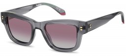 Gafas de Sol - Polaroid - PLD 6256/S/X - KB7 (JR) GREY // BURGUNDY GRADIENT POLARIZED