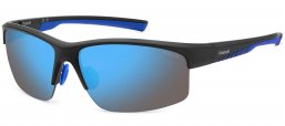 Gafas de Sol - Polaroid - PLD 7018/N/S - 0VK (5X) MATTE BLACK BLUE // BLUE MIRROR POLARIZED