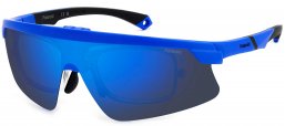 Gafas de Sol - Polaroid - PLD 7056/CI/S - RCT (5X) MATTE BLUE // BLUE MIRROR POLARIZED