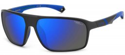 Gafas de Sol - Polaroid - PLD 7058/S - 0VK (QG) MATTE BLACK BLUE // BLUE MIRROR POLARIZED HIGH CONTRAST