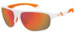 Gafas de Sol - Polaroid - PLD 7059/S - 6HT (BG) MATTE WHITE // RED MULTILAYER POLARIZED HIGHT CONTRAST