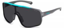 Gafas de Sol - Polaroid - PLD 7060/S - YB7 (M9) SILVER TEAL // GREY POLARIZED