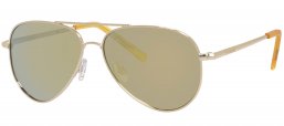 Gafas Junior - Polaroid Junior - PLD 8015/N - J5G (LM) GOLD // GREY GOLD MIRROR POLARIZED