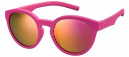 Gafas Junior - Polaroid Junior - PLD 8019/S - CYQ (AI) DARK PINK // GREY PINK MIRROR POLARIZED