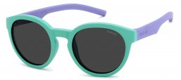 Gafas Junior - Polaroid Junior - PLD 8019/S - WK2 (M9) AQUA // GREY POLARIZED