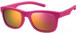 Gafas Junior - Polaroid Junior - PLD 8020/S - CYQ (AI) DARK PINK // GREY PINK MIRROR POLARIZED