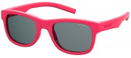 Gafas Junior - Polaroid Junior - PLD 8020/S/SM - 35J (M9)  PINK // GREY POLARIZED