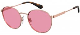 Gafas Junior - Polaroid Junior - PLD 8039/S - DDB (0F) GOLD COPPER // PINK POLARIZED
