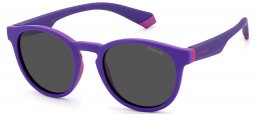 Gafas Junior - Polaroid Junior - PLD 8048/S - 848 (M9) LILAC VIOLET // GREY POLARIZED