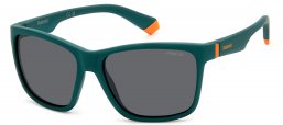 Gafas Junior - Polaroid Junior - PLD 8057/S - DLD (M9) MATTE GREEN // GREY POLARIZED