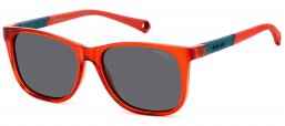 Gafas Junior - Polaroid Junior - PLD 8058/S - C9A (M9) RED // GREY POLARIZED
