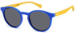 Gafas Junior - Polaroid Junior - PLD 8061/S - DCD (M9) BLUE YELLOW // GREY POLARIZED