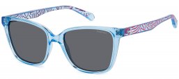 Gafas Junior - Polaroid Junior - PLD 8062/S - MVU (M9) AZURE // GREY POLARIZED