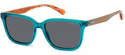 Gafas Junior - Polaroid Junior - PLD 8063/S - TCF (M9) TURQUOISE // GREY POLARIZED