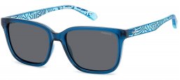 Gafas Junior - Polaroid Junior - PLD 8063/S - ZX9 (M9) BLUE AZURE // GREY POLARIZED