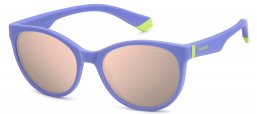 Gafas Junior - Polaroid Junior - PLD 8065/S - 789 (JQ) LILAC // ROSE GOLD MULTILAYER POLARIZED