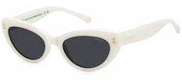 Gafas Junior - Polaroid Junior - PLD 8068/S - VK6 (M9) WHITE // GREY POLARIZED