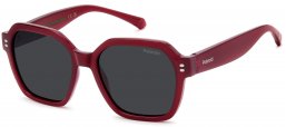 Gafas Junior - Polaroid Junior - PLD 8069/S - 8CQ (M9) CHERRY // GREY POLARIZED