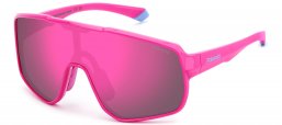 Gafas Junior - Polaroid Junior - PLD 8070/S - 35J (AI) PINK // GREY PINK MIRROR POLARIZED